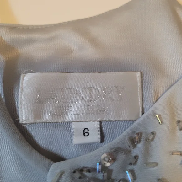 Laundry By Shelli Segal Blue Mini Dress - Picture 3 of 4